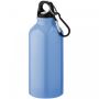 Oregon 400 ml aluminium water bottle with carabiner Blue