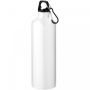 Oregon 770 ml aluminium water bottle with carabiner White