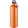 Oregon 770 ml aluminium water bottle with carabiner Orange