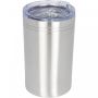 Pika 330 ml vacuum insulated tumbler and insulator Silver