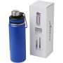 Gessi 590 ml copper vacuum insulated sport bottle Blue