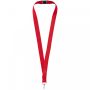 Lago lanyard with break-away closure Red