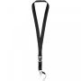 Sagan phone holder lanyard with detachable buckle Black