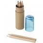 Kram 6-piece coloured pencil set Blue