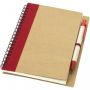 Priestly recycled notebook with pen Beige