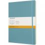 Moleskine Classic XL soft cover notebook - ruled Blue