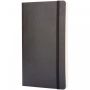 Moleskine Classic PK soft cover notebook - ruled Solid black