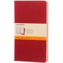 Moleskine Cahier Journal L - ruled Cranberry red