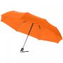 Alex 21.5" foldable auto open/close umbrella Orange