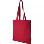 Orissa 100 g/m² organic cotton tote bag 7L Red