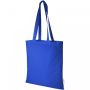 Orissa 100 g/m² organic cotton tote bag 7L Blue