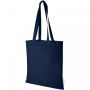 Orissa 100 g/m² organic cotton tote bag 7L Navy Blue