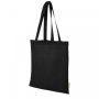 Orissa 100 g/m² organic cotton tote bag 7L Black