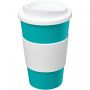 Americano® 350 ml insulated tumbler with grip Blue