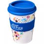 Brite-Americano® Medio 300 ml tumbler with grip Mid blue