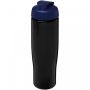 H2O Active® Tempo 700 ml flip lid sport bottle Black