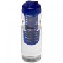 H2O Active® Base 650 ml flip lid sport bottle & infuser Blue