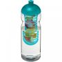 H2O Active® Base 650 ml dome lid sport bottle & infuser Turquoise