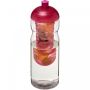 H2O Active® Base 650 ml dome lid sport bottle & infuser Transparent