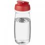 H2O Active® Pulse 600 ml flip lid sport bottle Red