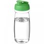 H2O Active® Pulse 600 ml flip lid sport bottle Green