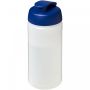 Baseline® Plus 500 ml flip lid sport bottle Transparent