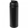 Baseline® Plus 750 ml flip lid sport bottle Solid black