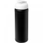 Baseline® Plus 750 ml flip lid sport bottle Solid black