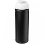 Baseline® Plus grip 750 ml flip lid sport bottle Solid black