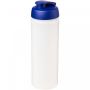 Baseline® Plus grip 750 ml flip lid sport bottle Transparent