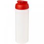 Baseline® Plus grip 750 ml flip lid sport bottle Transparent