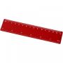 Rothko 15 cm plastic ruler RED