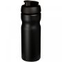 Baseline® Plus 650 ml flip lid sport bottle Solid black