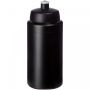 Baseline® Plus grip 500 ml sports lid sport bottle Solid black