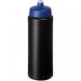 Baseline® Plus grip 750 ml sports lid sport bottle Solid black