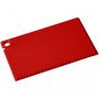 Coro credit card sized ice scraper RED