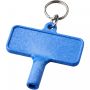 Largo plastic radiator key with keychain Blue