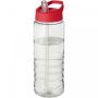 H2O Active® Treble 750 ml spout lid sport bottle Red