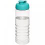 H2O Active® Treble 750 ml flip lid sport bottle White