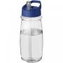 H2O Active® Pulse 600 ml spout lid sport bottle Blue