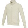 Galena unisex Aware™ recycled full zip sweater Beige