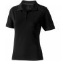 Calgary short sleeve women's polo Black