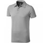 Markham short sleeve men's stretch polo Grey melange