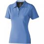 Markham short sleeve women's stretch polo Light blue