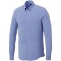 Bigelow long sleeve men's pique shirt Blue