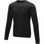 Zenon men’s crewneck sweater Solid black