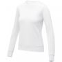 Zenon women’s crewneck sweater White