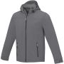 Langley men's softshell jacket Grey