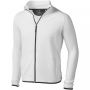 Brossard men's full zip fleece jacket White