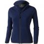 Brossard women's full zip fleece jacket navy